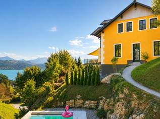 PÖRTSCHACH | Villa mit traumhaftem Seeblick | Pool | ca. 200m Luftlinie zum See | Aufzug | ZELLMANN IMMOBILIEN, 3336000 €, Immobilien-Häuser in 9210 Pörtschach am Wörther See
