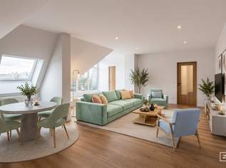 NÄHE RIVERSIDE | DG-Wohnung mit großzügigem Wohnbereich, 3 Zimmer + extra Küche | Abstellraum | ZELLMANN IMMOBILIEN, 549999 €, Immobilien-Wohnungen in 1230 Liesing