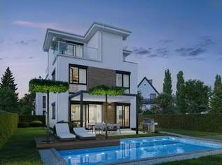 Luxuriöses Einfamilienhaus mit Homelift nahe der Alten Donau – auf Eigengrund!, 2545900 €, Immobilien-Häuser in 1210 Floridsdorf