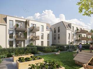 HOCHWERTIG UND MODERN WOHNEN IN LANGENZERSDORF: UMWERFENDE EIGENTUMSWOHNUNG MIT TOLLER INFRASTRUKTUR UND VERKEHRSANBINDUNG IN BESTER ZENTRUMSLAGE, 587309 €, Immobilien-Wohnungen in 2103 Langenzersdorf