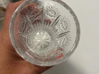 Alte Glas Vase 