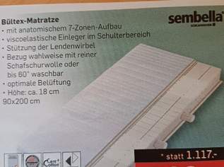 hochwertige Bültex-Matratze von Sembella 2 Stück, 720 €, Haus, Bau, Garten-Möbel & Sanitär in 2384 Breitenfurt