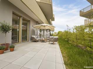 Sonniges 3-Zimmer-Gartenparadies in idyllischer Ruhelage – durchdacht & provisionsfrei!, 474500 €, Immobilien-Wohnungen in 1210 Floridsdorf