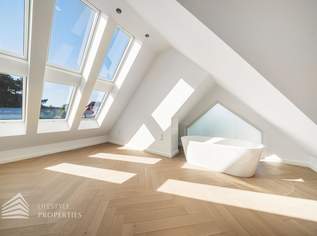 Erstbezug! Exklusive 3-Zimmer DG-Wohnung, Nähe Pötzleinsdorfer Schlosspark, 1840000 €, Immobilien-Wohnungen in 1180 Währing