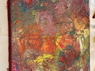 Acrylbild "Entdeckungsreise" Eigenkreation