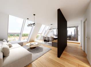 Penthousetraum mit Blick in die Weingärten, 1990000 €, Immobilien-Wohnungen in 1190 Döbling