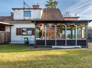 Siedlungslage - Doppelhaushälfte auf großem, sonnigen Grund – Traum vom Eigenheim beim Sanieren umsetzen!, 398000 €, Immobilien-Häuser in Oberösterreich