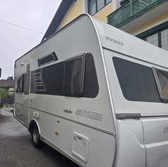 Wohnwagen Hymer Eriba 465 Exiting, 16200 €, Auto & Fahrrad-Wohnwagen & Anhänger in 7434 Gemeinde Bernstein