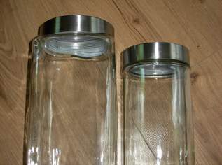 Vorratsbehälter aus Glas, 2 €, Haus, Bau, Garten-Geschirr & Deko in 9800 Spittal an der Drau