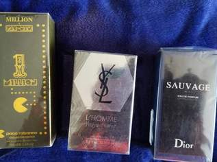 Dior Sauvage, 1 Million Pacman, YSL L' HOMME HERREN PARFUMS 100ML, 70 €, Marktplatz-Beauty, Gesundheit & Wellness in 1220 Donaustadt