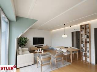 Erstbezug! Dachgeschosswohnung mit Hofseitiger Terrasse in bester Lage- Nähe Kutschkermarkt, 677800 €, Immobilien-Wohnungen in 1180 Währing