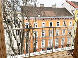 TOPLAGE: 5. Etage - Straßenseitige, moderne 2-Zimmerwohnung mit Loggia! (Mietbeginn 01.01.2027), 1599 €, Immobilien-Wohnungen in 1070 Neubau TOPLAGE: 5. Etage - Straßenseitige, moderne 2-Zimmerwohnung mit Loggia! (Mietbeginn 01.01.2027), 1599 €, Immobilien-Wohnungen in 1070 Neubau