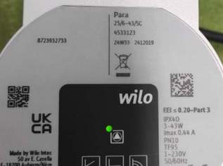 Wilo Para 25-180, 120 €, Haus, Bau, Garten-Hausbau & Werkzeug in 8010 Graz Wilo Para 25-180, 120 €, Haus, Bau, Garten-Hausbau & Werkzeug in 8010 Graz