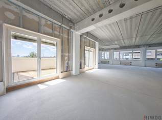 WIENBLICK | Ausbau nach Mieterwunsch | Erstbezug nach Errichtung | 733m² Büro mit Parkplätzen, 15979.4 €, Immobilien-Gewerbeobjekte in 1210 Floridsdorf