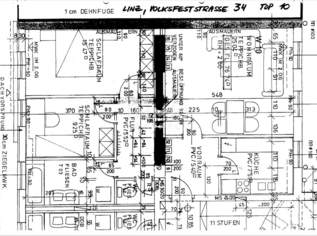 **Ab sofort** Sonnige 3-Zimmer Wohnung mit Dachterrasse in der Volksfeststrasse 34 - Top 10, 1292.3 €, Immobilien-Wohnungen in Oberösterreich