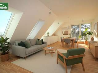 Charmante 3-Zimmer-Dachgeschosswohnung in der Larischgasse 2 - JETZT ANFRAGEN! - JETZT ZUSCHLAGEN, 1549.3 €, Immobilien-Wohnungen in 1220 Donaustadt