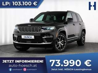 Grand Cherokee 4xe PHEV Summit Reserve HIGH-END VOLLAUSSTATTUNG, 77490 €, Auto & Fahrrad-Autos in 2512 Katastralgemeinde Tribuswinkel Grand Cherokee 4xe PHEV Summit Reserve HIGH-END VOLLAUSSTATTUNG, 77490 €, Auto & Fahrrad-Autos in 2512 Katastralgemeinde Tribuswinkel