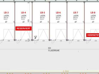 neue lagerboxen mit ca.52 m² 6 NOCH FREI, 444 €, Immobilien-Gewerbeobjekte in 4300 Gemeinde Sankt Valentin