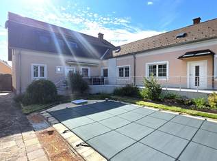 EIGENGRUND in NEUFELD!!! Generalsaniertes, großzügig angelegtes Haus mit Salzwasserpool und Garage!!, 595000 €, Immobilien-Häuser in 2491 Neufeld an der Leitha