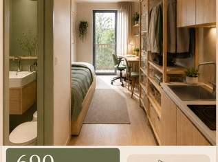 Studentenzimmer mit Küche, 690.8 €, Immobilien-Kleinobjekte & WGs in 3500 Am Steindl