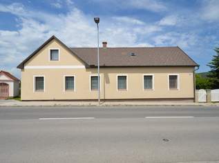 CHRISTOPH CHROMECEK IMMOBILIEN - BAD VÖSLAU / Großau - Zweifamilienhaus mit Werkstatt und Garage!, 490000 €, Immobilien-Häuser in 2540 Katastralgemeinde Großau