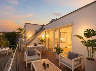Sandleiten 64 | Klimatisierte 2-Zimmer-Dachgeschosswohnung mit Terrasse in Hofruhelage, 440000 €, Immobilien-Wohnungen in 1170 Hernals