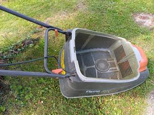 Flymo 350 Turbo Compact Luftkissenmäher mit Grasfangkorb Flymo 350 Turbo Compact Luftkissenmäher mit Grasfangkorb