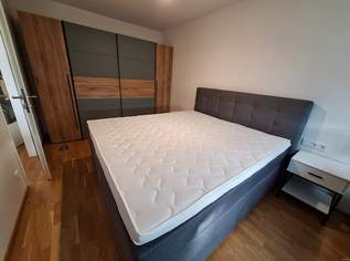 Boxspring-Bett / Stoff / Grau / Sehr guter Zustand, 500 €, Haus, Bau, Garten-Möbel & Sanitär in 2201 Gemeinde Gerasdorf bei Wien