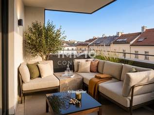 Exklusives Wohnen nahe Schönbrunn – 2-Zimmer-Neubau im 1. Dachgeschoss, 309000 €, Immobilien-Wohnungen in 1120 Meidling