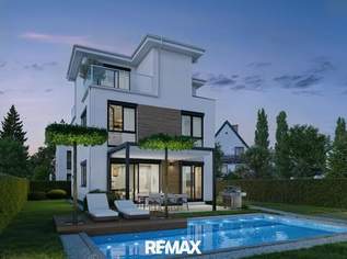 Luxuriöses Einfamilienhaus mit Homelift nahe der Alten Donau – auf Eigengrund!, 2545900 €, Immobilien-Häuser in 1210 Floridsdorf