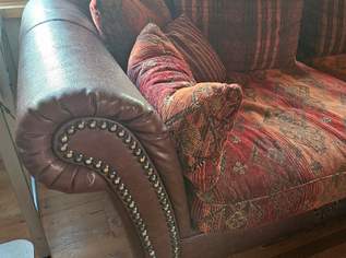 Exklusive Ledersitzgarnitur