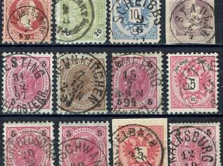 Ö-KuK Stempellot Niederösterreich ca. 124-Kleinpunkte (29), 21 €, Marktplatz-Sammlungen & Haushaltsauflösungen in 9020 Klagenfurt am Wörthersee