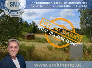 Weitläufiges Baugrundstück in Amaliendorf – Ruhe und Natur!, 85000 €, Immobilien-Grund und Boden in 3872 Amaliendorf