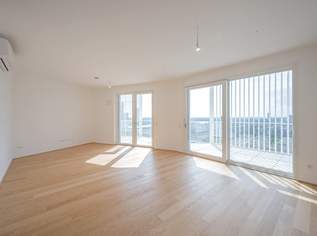 JETZT wird's leywand. Das Wohnhochhaus am Nordbahnviertel - letztes Rooftop mit traumhafter Raumhöhe + Kaminanschluss (T195), 1329900 €, Immobilien-Wohnungen in 1020 Leopoldstadt