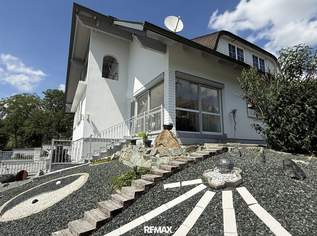 Modernes Einfamilienhaus in Hannersdorf mit Garten, Pool, Balkon & Garage, 498000 €, Immobilien-Häuser in 7473 Gemeinde Hannersdorf