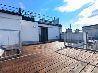 3 Zimmerwohnung Dachgeschoßwohnung mit großzügiger 38 m² Terrasse, 2095 €, Immobilien-Wohnungen in 1200 Brigittenau