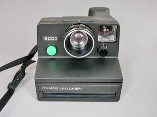 Polaroid 2000 Land Camera SX-70 Sofortbildkamera, guter Zustand, voll funktionsfähig 