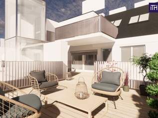 Stilvoll wohnen über den Dächern Wiens – ein 3-Zimmer-Dachgeschoßtraum mit 34 m² großer Sonnenterrasse, 499000 €, Immobilien-Wohnungen in 1100 Favoriten