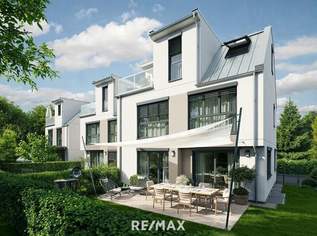 Luxuriöse Doppelhaushälfte an der Alten Donau, 1231900 €, Immobilien-Häuser in 1220 Donaustadt