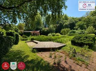 Idyllisches Haus mit parkähnlichem Grundstück - Wohnen im Grünen vor den Toren Wiens!, 719000 €, Immobilien-Häuser in 2432 Gemeinde Schwadorf