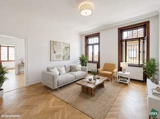 Sanierungsbedürftige Altbauwohnung nahe Franz-Josefs-Bahnhof | 9. Bezirk | Viel Potenzial, 419000 €, Immobilien-Wohnungen in 1090 Alsergrund