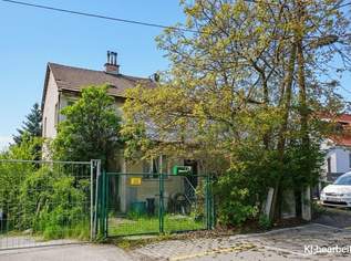 Grünruhelage: Baugrund mit Abbruchhaus zwischen Hanusch KH und Flötzersteig, 645000 €, Immobilien-Grund und Boden in 1140 Penzing