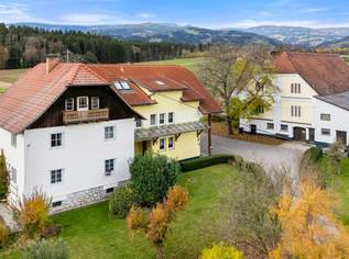 Landwirtschaft mit außergewöhnlichem Charakter und umfangreichem Bestand im Lavanttal: zwei Wohnhäuser, Wirtschaftsgebäude, Wald- und Ackerflächen, 1350000 €, Immobilien-Gewerbeobjekte in 9431 St. Marein