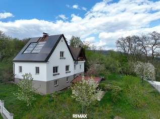 Haus mit großem Garten und Traumblick über die Donau, 259000 €, Immobilien-Häuser in 3370 Ybbs an der Donau