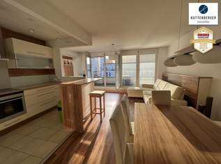 Möbliertes Terrassen DG-Appartement mit SUPER Pool, Garage, inkl. Heizung, 1349 €, Immobilien-Wohnungen in 1110 Simmering