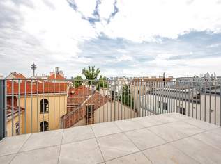 ++FonteFlats++ Fantastischer 3-Zimmer Dachgeschoss-ERSTBEZUG mit großartiger Dachterrasse, 499000 €, Immobilien-Wohnungen in 1100 Favoriten