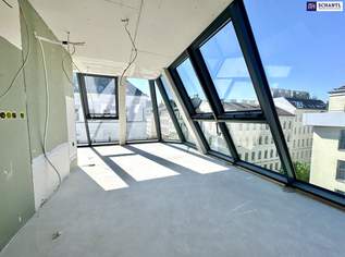 NEUER PREIS! Ein geniales Penthouse mit 175 m² Wohnfläche und 72 m² Dachterrasse on TOP + privater Liftfahrt!, 1590000 €, Immobilien-Wohnungen in 1050 Margareten