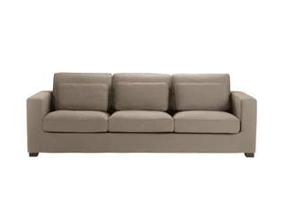 Maisons Du Monde Milano 100% baumwolle 3/4-Sitzer-Sofa graubeige Maisons Du Monde Milano 100% baumwolle 3/4-Sitzer-Sofa graubeige