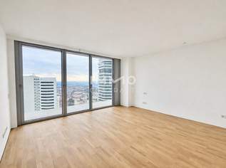 50. Etage - Eastside Sky – Studio im DC2 Tower - 10 m² Loggia - Blick aufs Kaiserwasser - Fernsicht - DC2, 1300 €, Immobilien-Wohnungen in 1220 Donaustadt 50. Etage - Eastside Sky – Studio im DC2 Tower - 10 m² Loggia - Blick aufs Kaiserwasser - Fernsicht - DC2, 1300 €, Immobilien-Wohnungen in 1220 Donaustadt