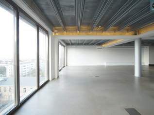 The View! Atemberaubendes Penthouse Loft mit Dachterrasse samt Wien-Panorama-Blick in der Brotfabrik Wien!, 1664300 €, Immobilien-Gewerbeobjekte in 1100 Favoriten